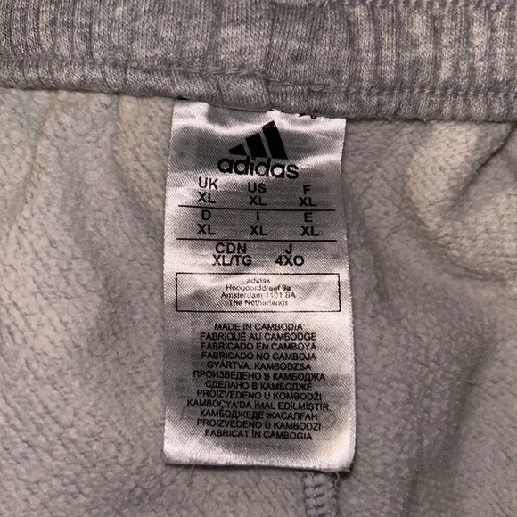 Adidas Men’s Black & Light Gray Athletic Shorts Set, Size XL - Picture 8 of 8